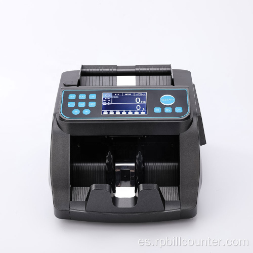 Máquina automática de contador de billetes de dinero portátil EURO Mixed